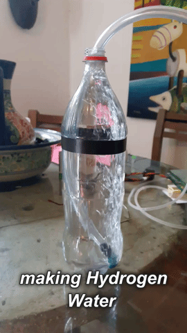 how to bubble hydrogen water